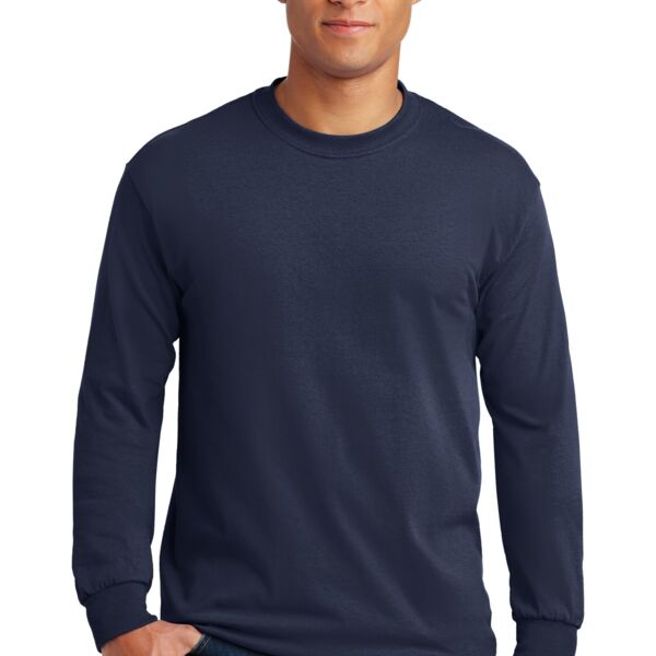 Heavy Cotton 100% Unisex Cotton Long Sleeve T-Shirt Thumbnail